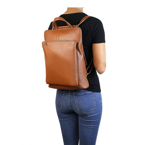 Vera Pelle Bag Soft leather backpack for women - Picture 5 of 7